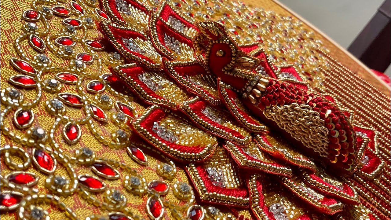 3D Art Blouse Designing